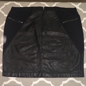 Black miniskirt by Lane Bryant size 20